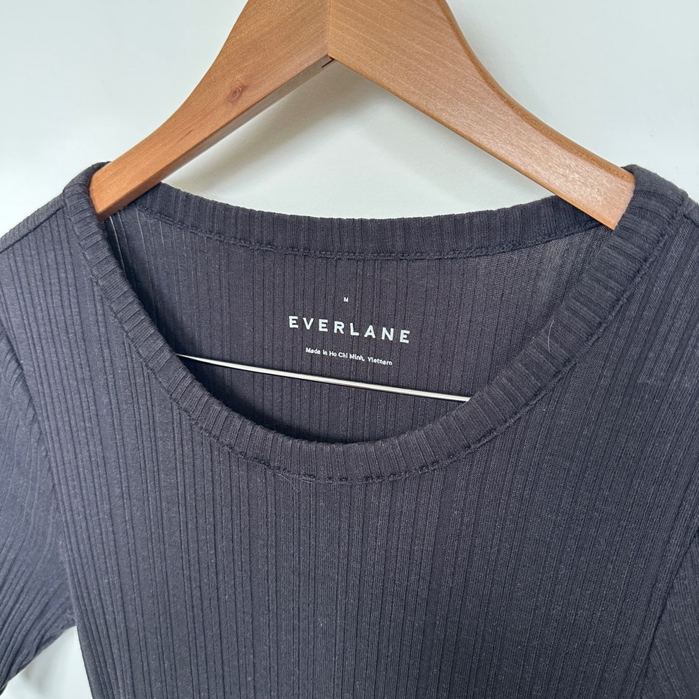 Everlane Open Back Rib Dress - Picture 4 of 6
